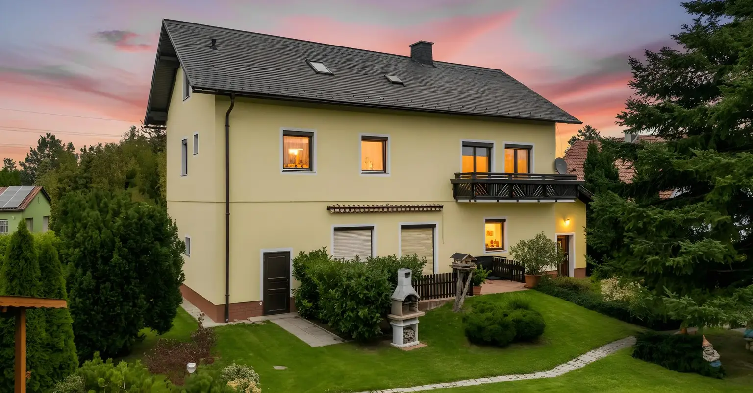 "gepflegtes Wohnhaus mit teilbarem Grundstück!"