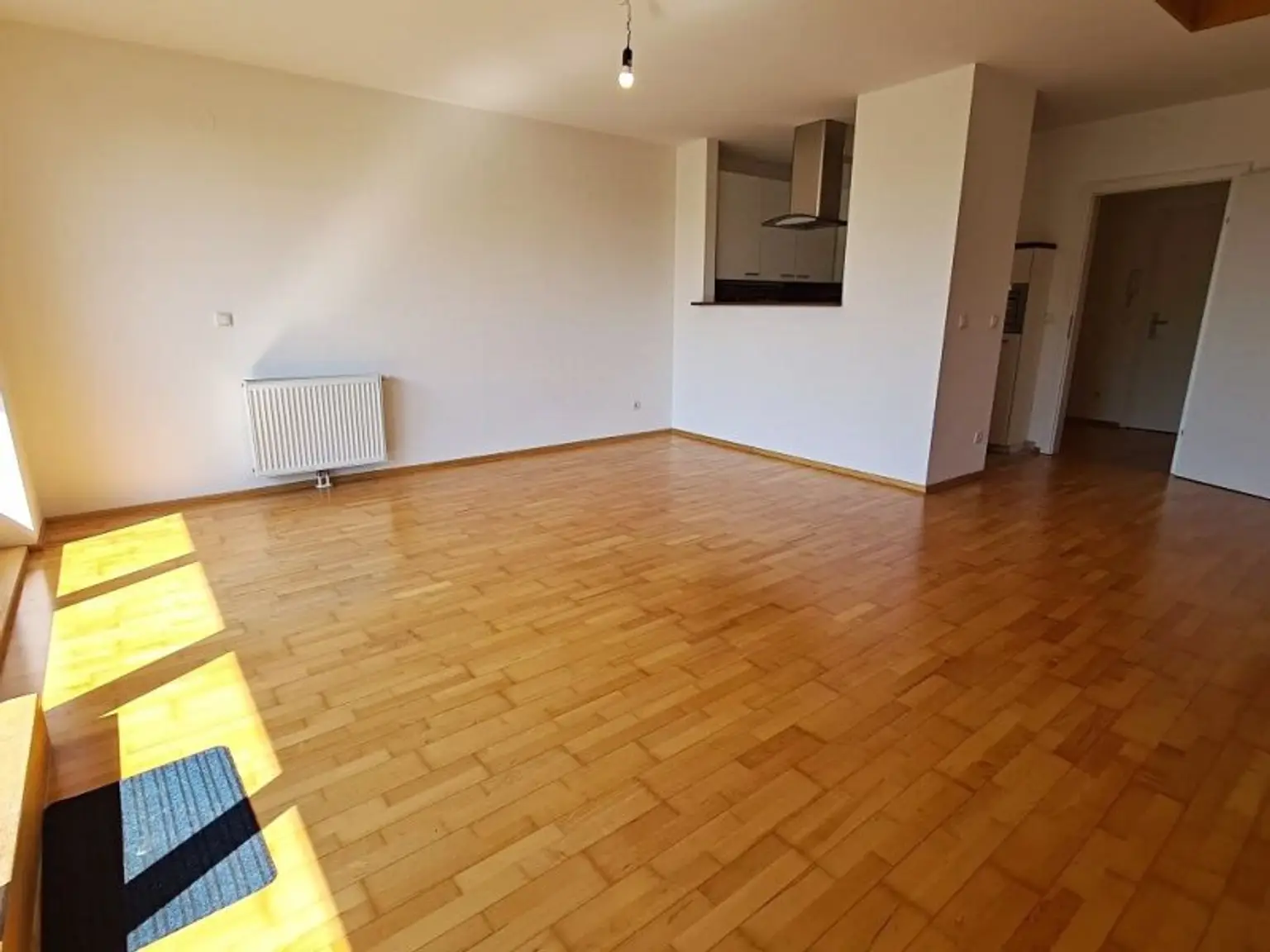 INNSTRASSE, FERNBLICK, unbefristete 97 m2 Dachgeschoß-Maisonette mit Loggia, 2 Zimmer, Komplettküche, Wannenbad, Parketten, gefördert