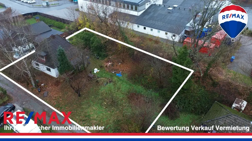 Bauen am Rande des Gewerbegebiets