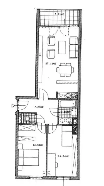 3-Zimmer mit Balkon und Gemeinschaftsgarten ab OKTOBER 2025!