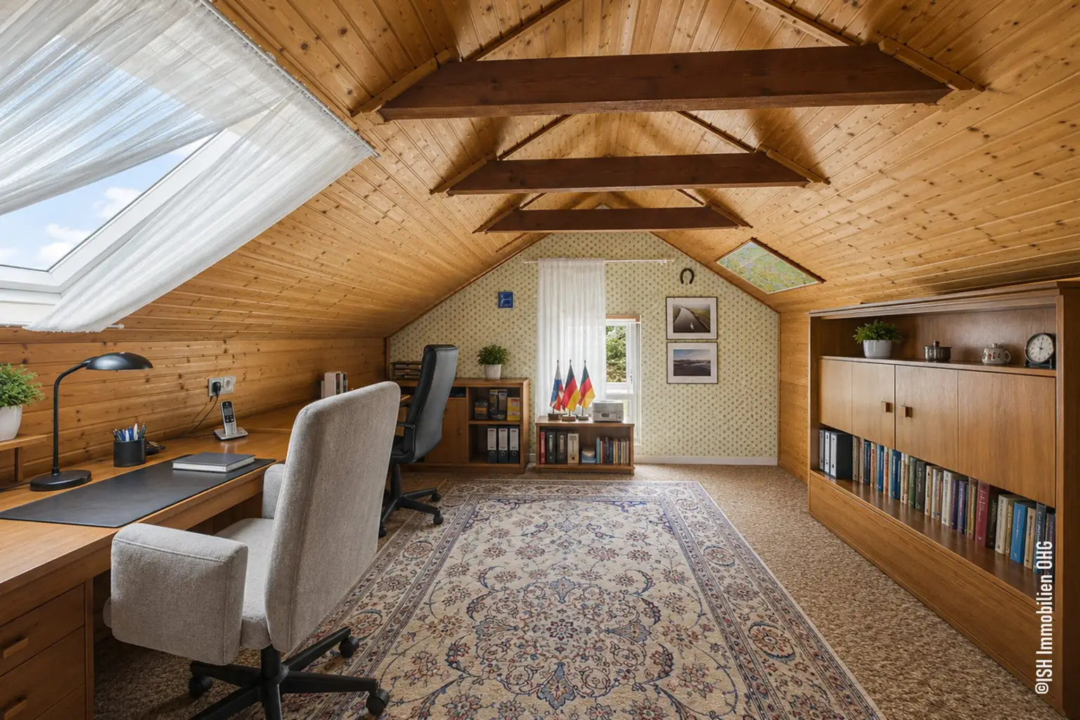 Arbeitszimmer Dachgeschoss
