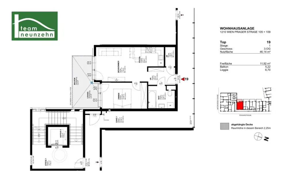 Innenhof-Balkon und top Infrastruktur! Neubau-Wohnung nahe S-Bahn Jedlersdorf, Straßenbahn 26 und SCN mit Einbauküche!