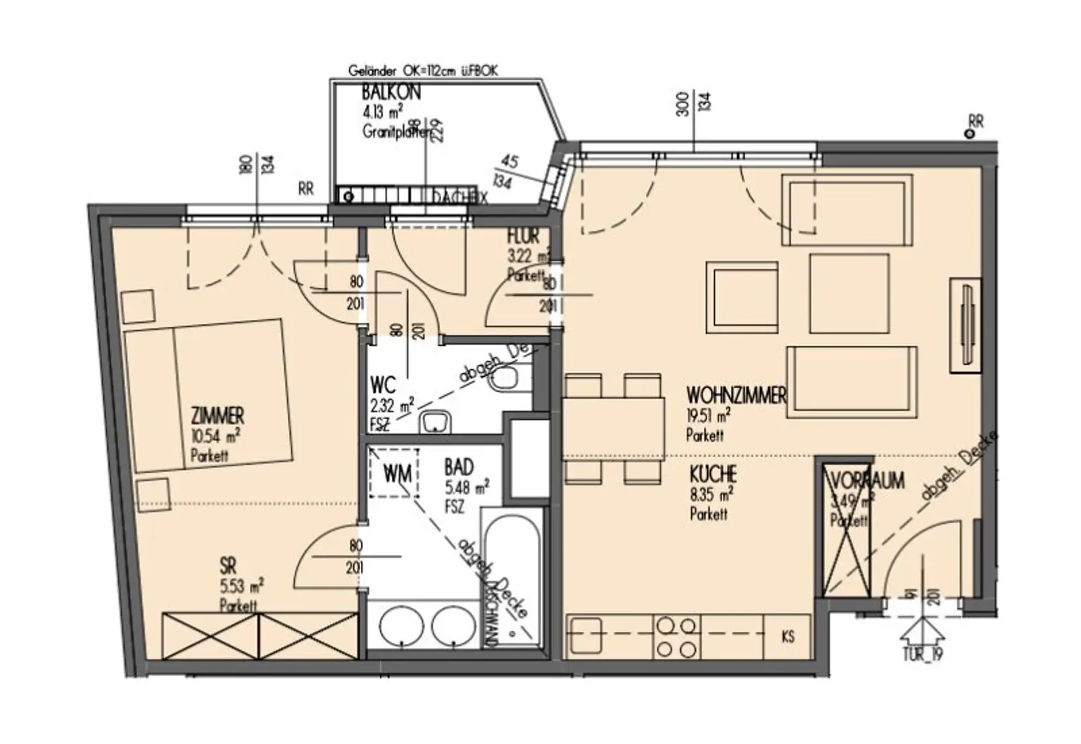 Six in the City: Premium 2-Zimmer Apartment mit Balkon!! BESTLAGE direkt beim Haus des Meeres