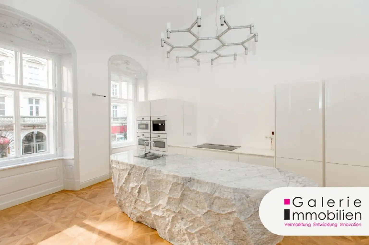 Küche - Marmorblock