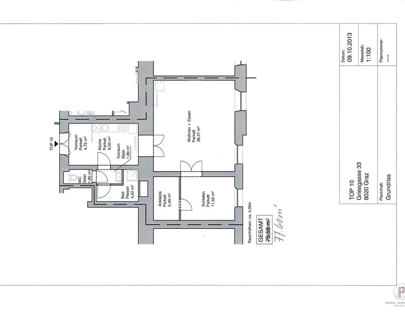 * 2 Zimmer Altbauwohnung Nähe Griesplatz - Griesgasse *