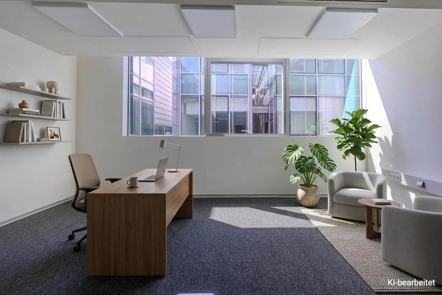 Einzelbüro - virtuell gestaged