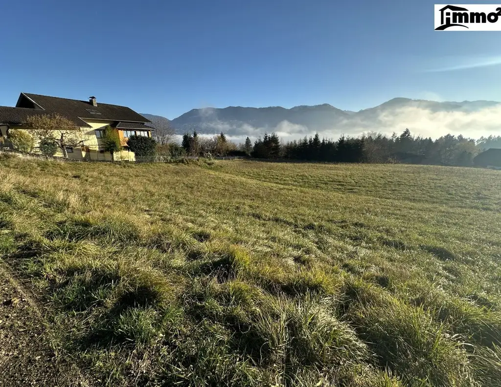 Wohnen mit wunderschönem Blick auf die Karawanken - sonnige Baugrundstücke in Köttmannsdorf!