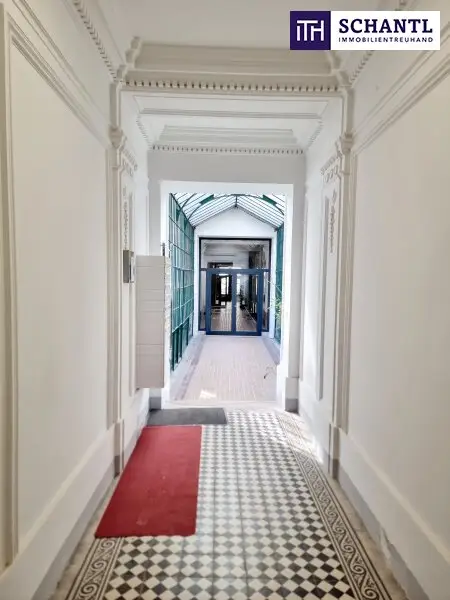 Ein Wiener Märchen beim Kutschkermarkt! Altbaucharme, Absolute Ruhelage, Flügeltüren, Hofidylle und Balkon-Glück! Prunkvolles Stiegenhaus + Beste Infrastruktur! Jetzt zugreifen!
