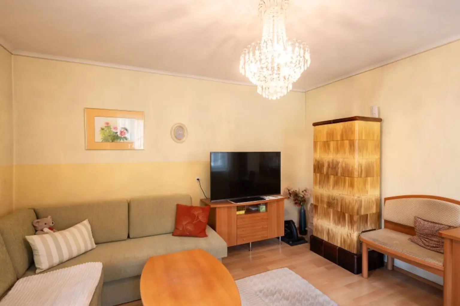 Wohnzimmer im Erdgeschoss