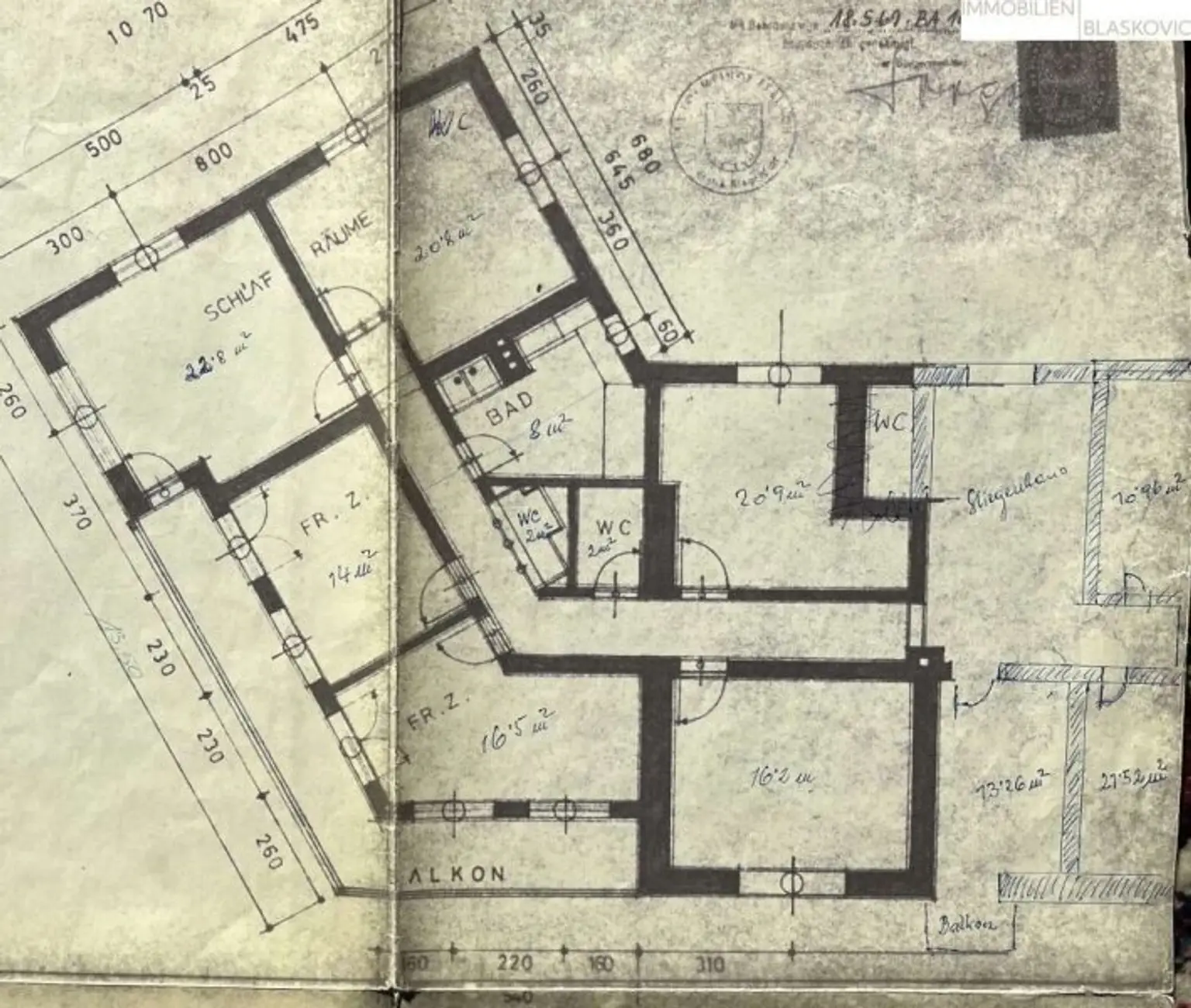 Mehrfamilienwohnhaus mit 400m² mit 2 Wohnungen plus 10 Einzelzimmern Nähe Ratzteich in Kirschentheuer - Ferlach