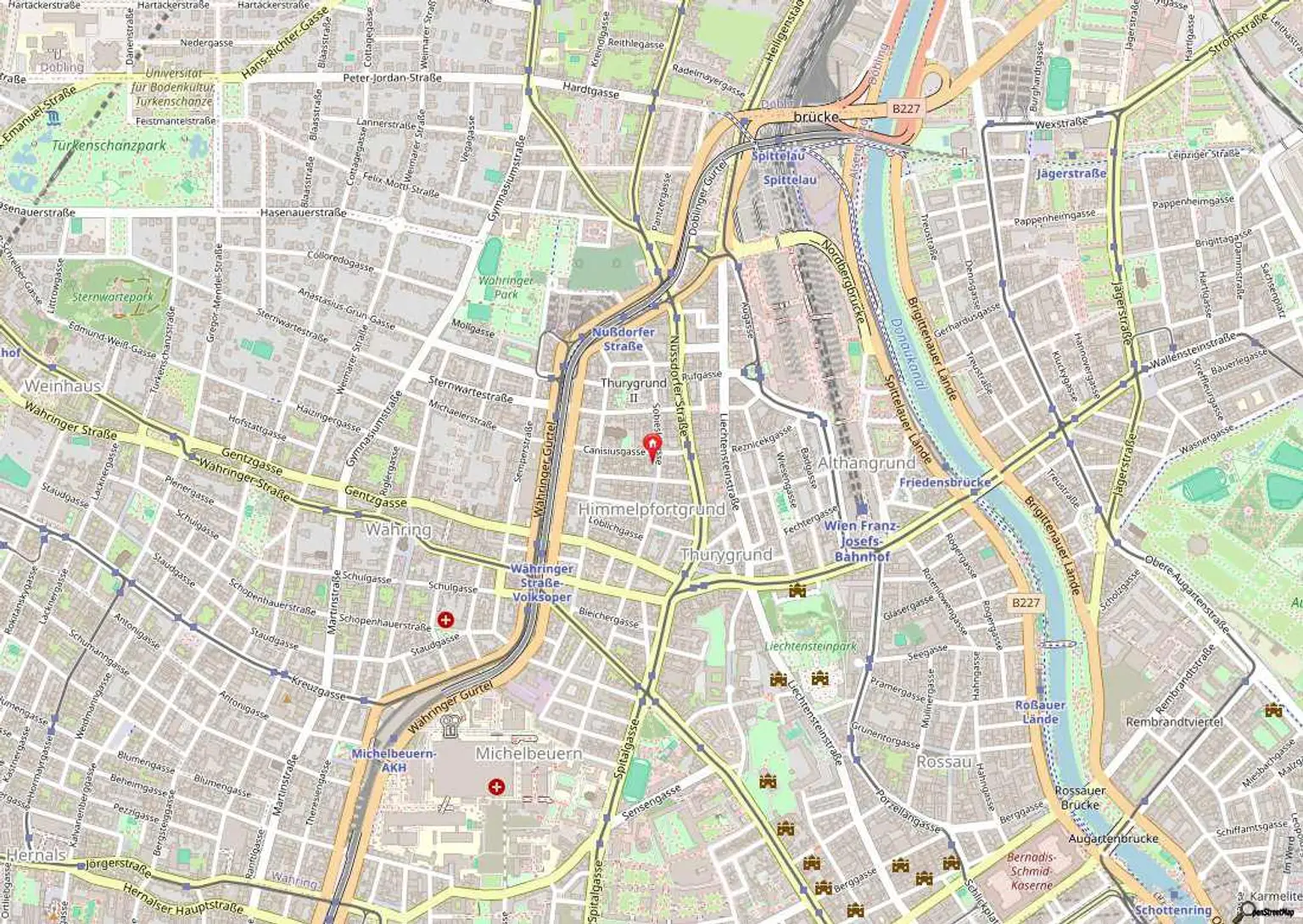 Neubau-Wohnung mit 3 Zimmern und Balkon in Ruhelage - mitten im 9. Bezirk!