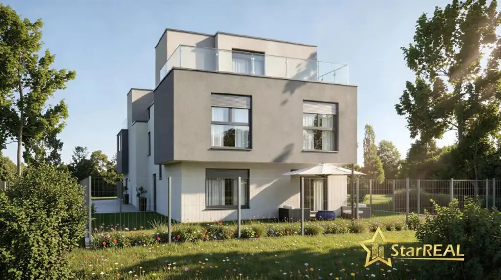 TOP EINZELHAUS! JETZT € 50.000 GESCHENKT + GRATIS DACHGESCHOSS! 137 m²-Traumhaus mit Keller und Südgarten. Provisionsfrei für den Käufer.