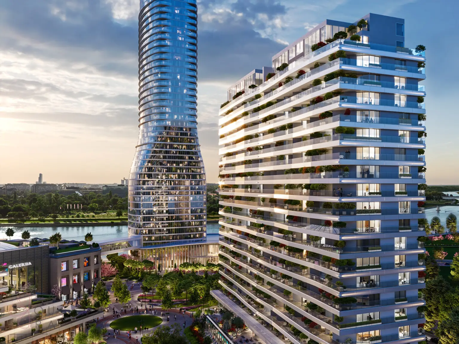Ihr Rückzugsort mit Ausblick – Exklusive Investitionsmöglichkeit in BW Bonaca, Belgrad Waterfront
