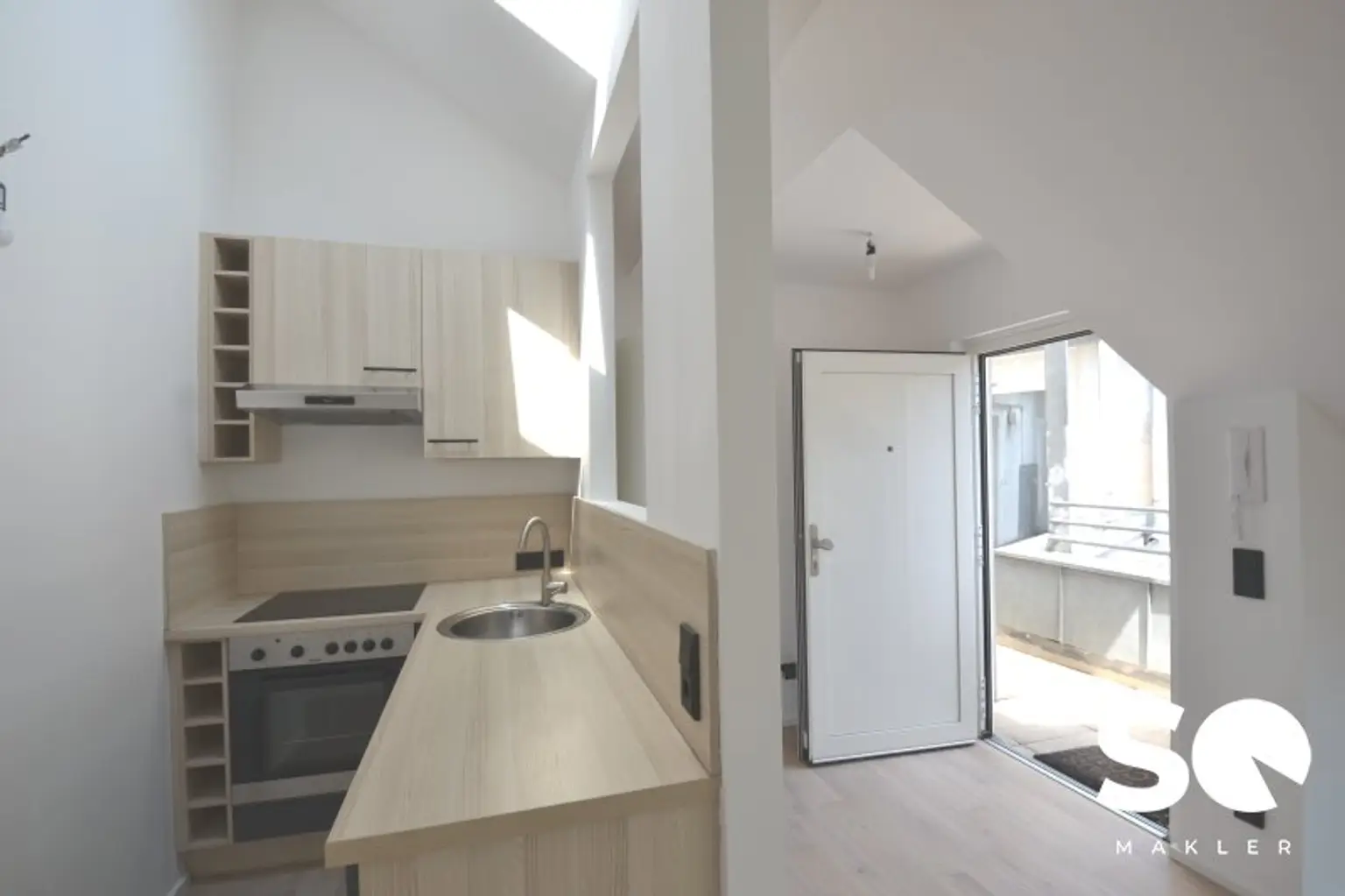 #SQ - STILVOLLE DG-WOHNUNG MIT SONNIGER TERRASSE BEIM AUGARTEN (GAUßPLATZ) & NÄHE DONAUKANAL (U4)