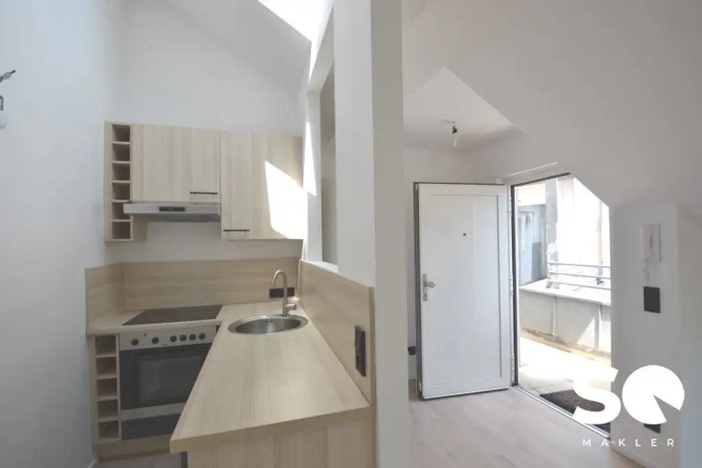 #SQ - STILVOLLE DG-WOHNUNG MIT SONNIGER TERRASSE BEIM AUGARTEN (GAUßPLATZ) & NÄHE DONAUKANAL (U4)