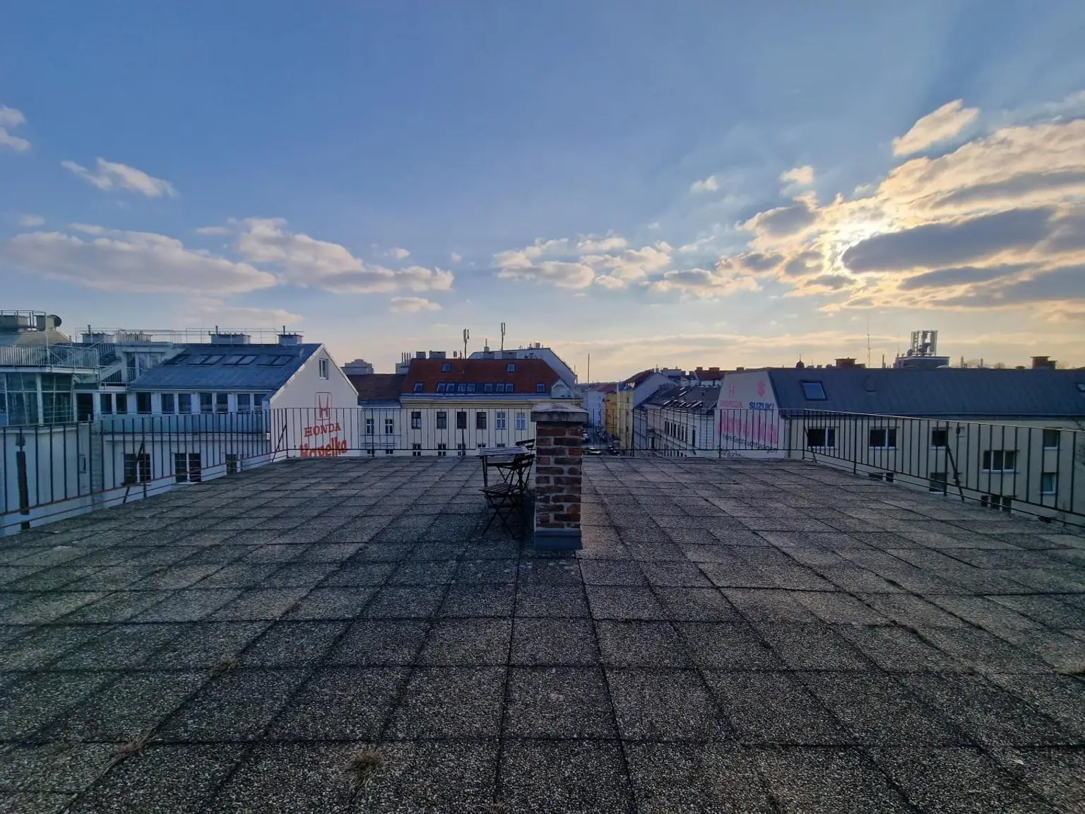 Gemeinschaftsterrasse (Sonnenbaden)