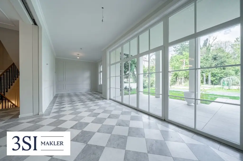 Luxus, Privatsphäre und modernste Eleganz vereint - Architektonisches Juwel in exklusiver Grünruhelage des 19. Bezirks