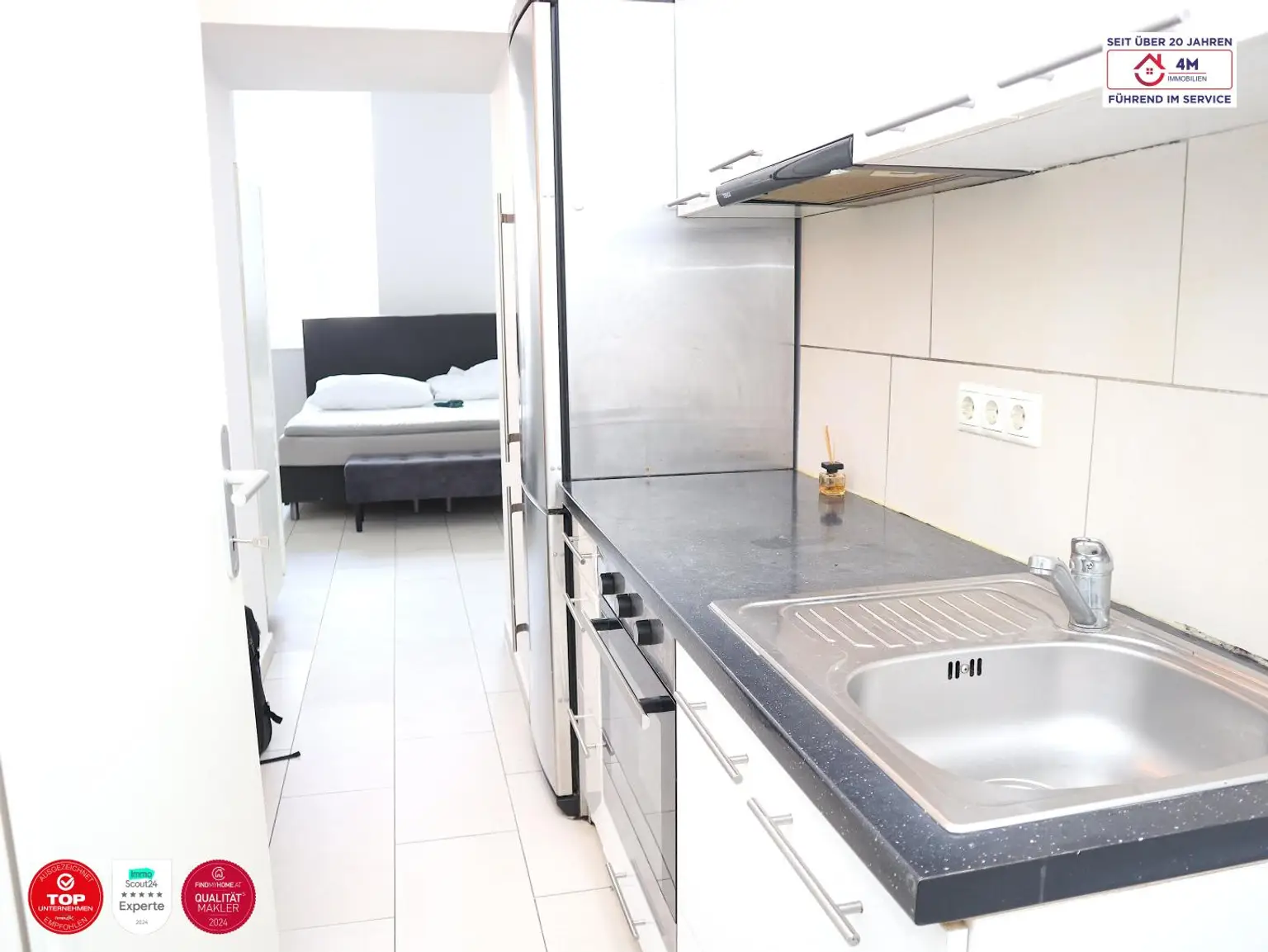 Renovierte Kleinwohnung am Donaukanal – sofort einziehen