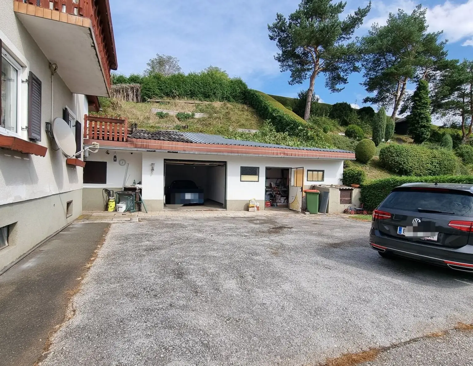 Kapfenberg Apfelmoar: Wohnhaus in Sackgasse mit großem Grund