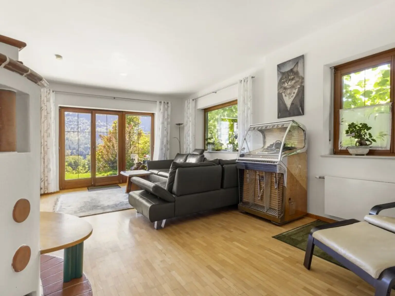 Charmanter und schöner 130m² Architekten-Bungalow in Keutschach Nähe Rauschelesee in Aussichtslage
