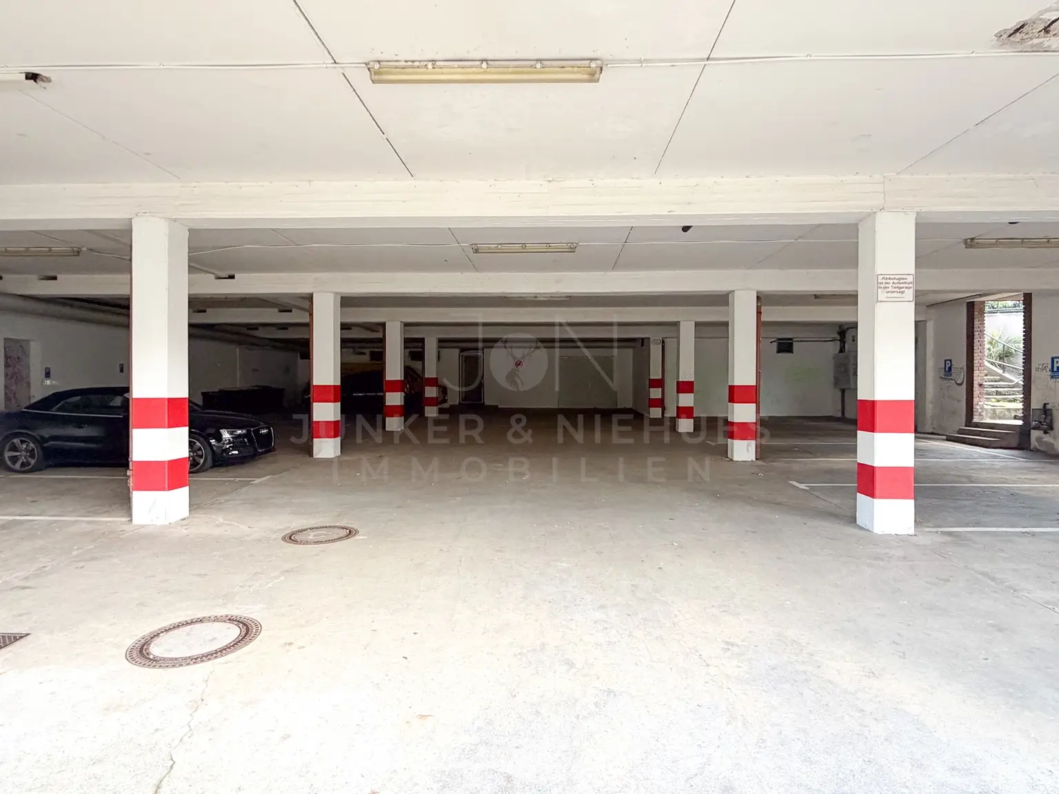 Tiefgarage im Eigentum der Stadt Oerlinghausen