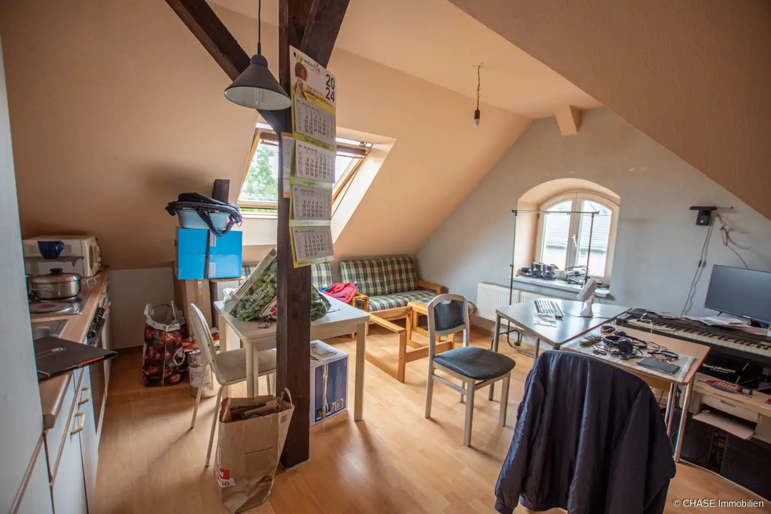 Koch-_Wohnzimmer Wohnung 4