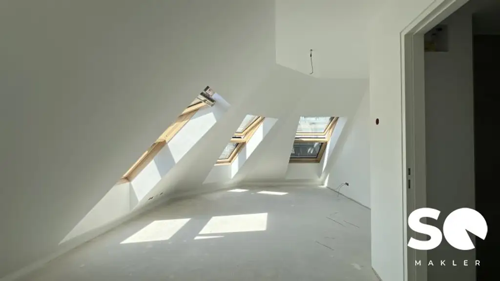 # SQ - EXKLUSIVE DACHGESCHOSSWOHNUNG IN 1030 WIEN - SEIDLGASSE - 2 ZIMMER und TERRASSE - TOP 15