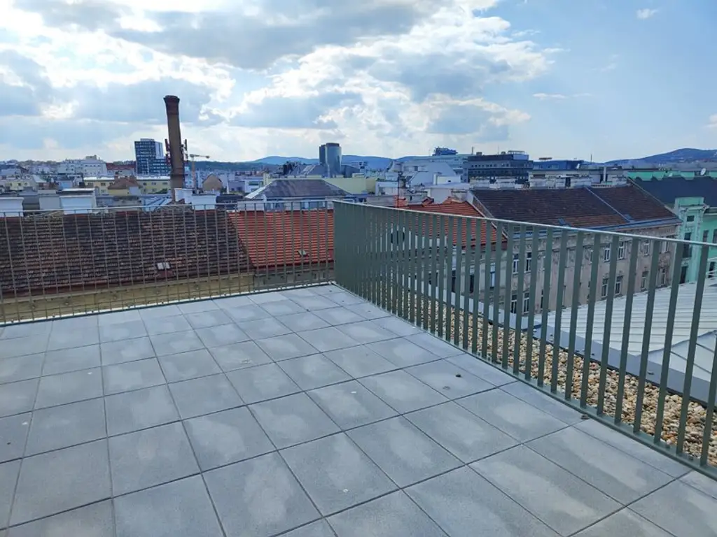 Modern wohnen in Meidling! DG-3-Zimmer-Erstbezug mit Terrasse - Top72