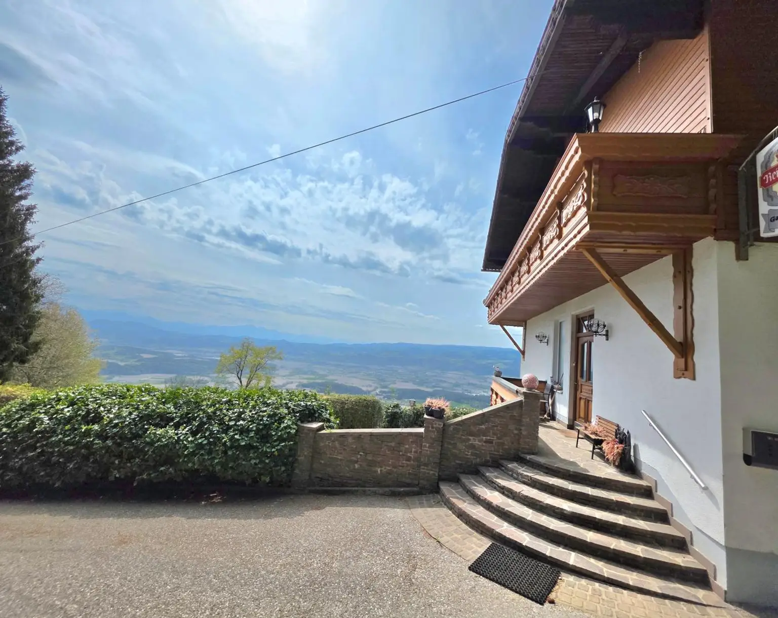 Aussicht auf die Karawanken