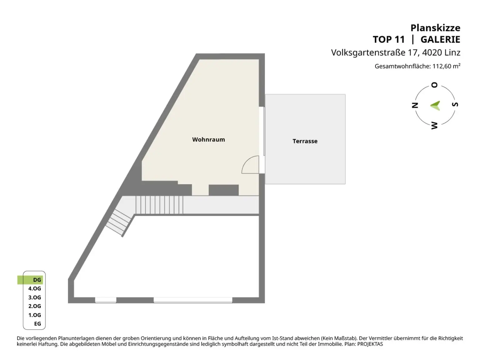 Sensationelle Maisonette-Innenstadtwohnung nahe dem Volksgarten und Musiktheater!