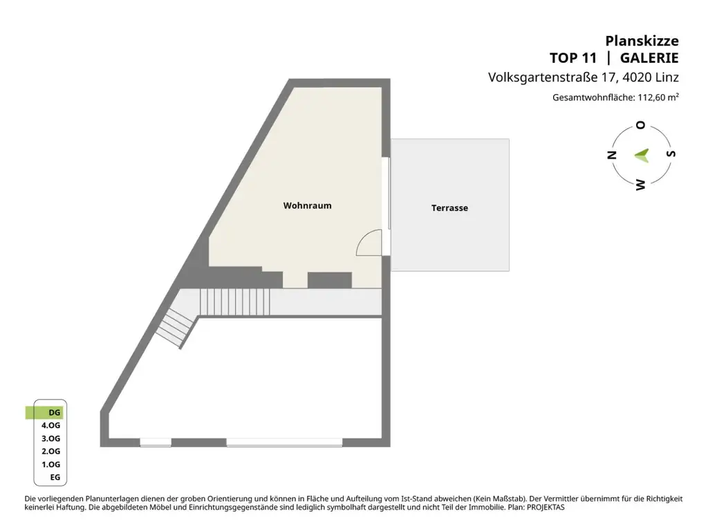 Sensationelle Maisonette-Innenstadtwohnung nahe dem Volksgarten und Musiktheater!