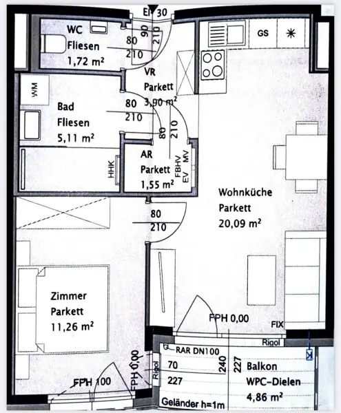 Neuwertige 2-Zimmer-Wohnung mit südöstl. Balkon und opt. Garagenstellplatz!