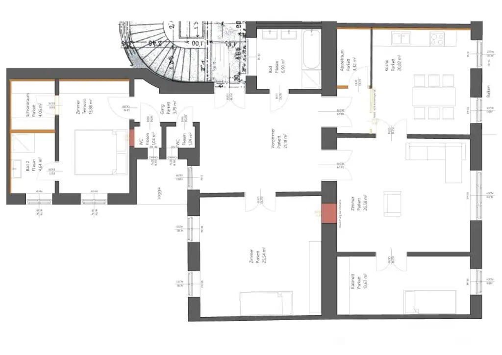 Grundrissplan