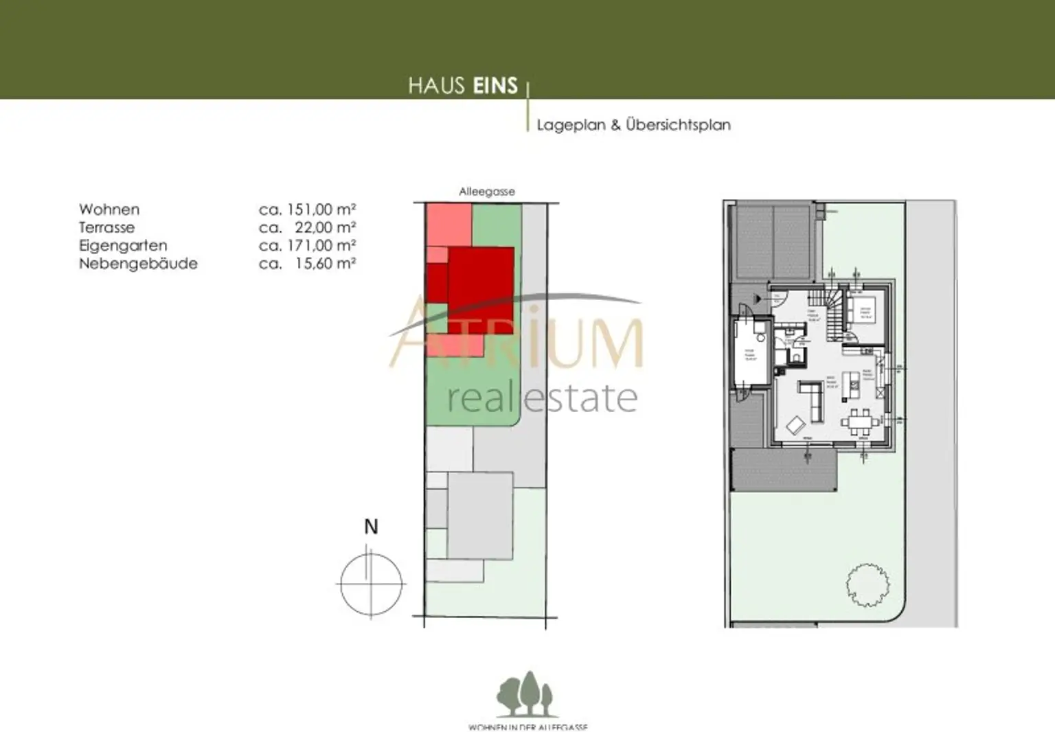 Provisionsfreier Erwerb - Zwei exklusive Einfamilienhäuser umgeben von einer traumhaften Grünruhelage.
