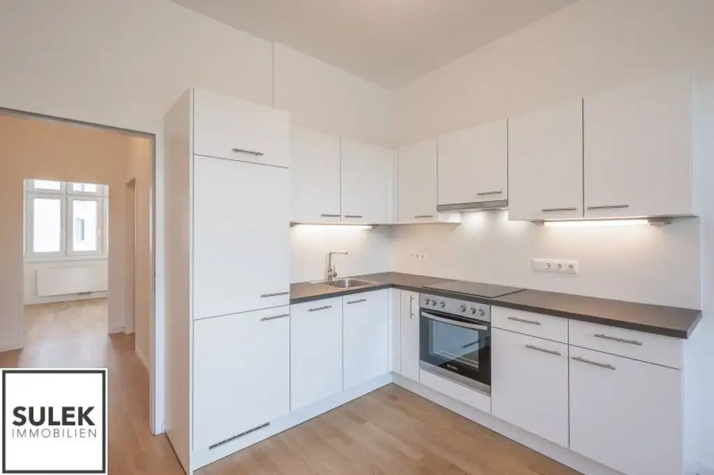 2 Zimmer Wohnung mit Balkon am Donaukanal - Innenstadtnähe - Miete inkl. Heizkosten! (Besichtigungen erst im Jänner möglich!!)