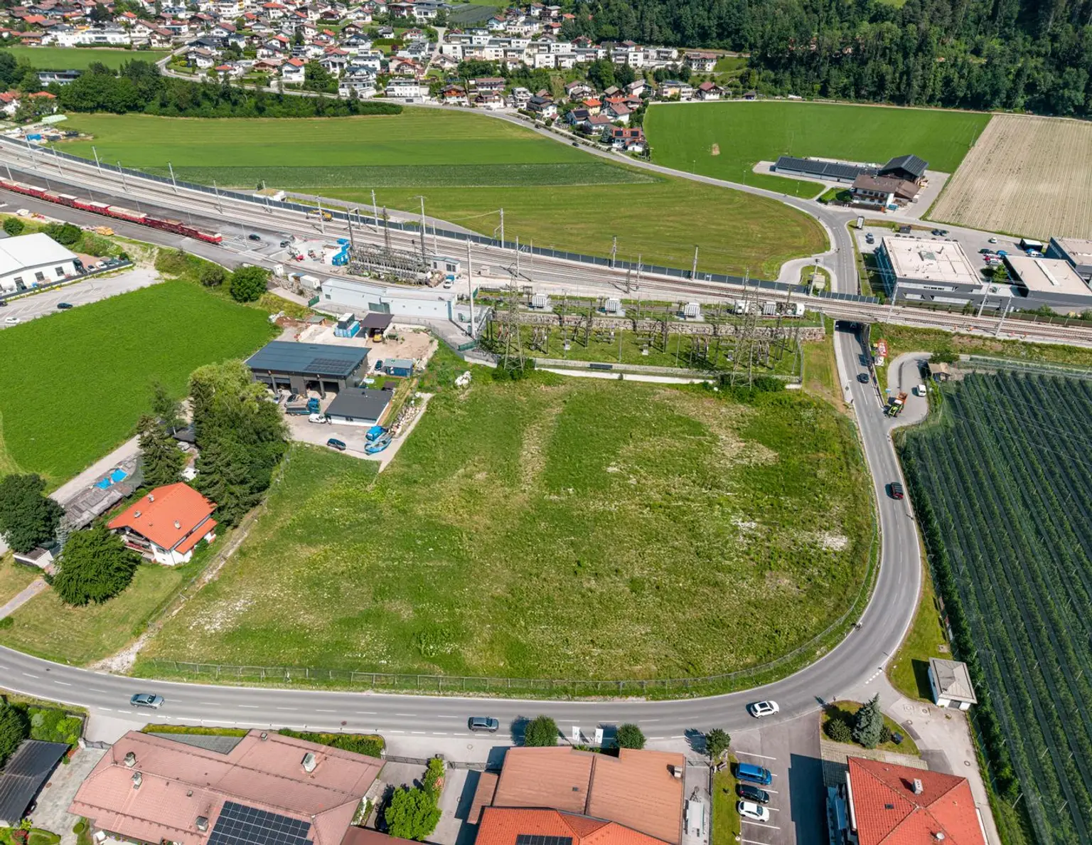 flexibles Baurechtsgrundstück in Fritzens - Teilflächen ab ca. 2.000 m² verfügbar