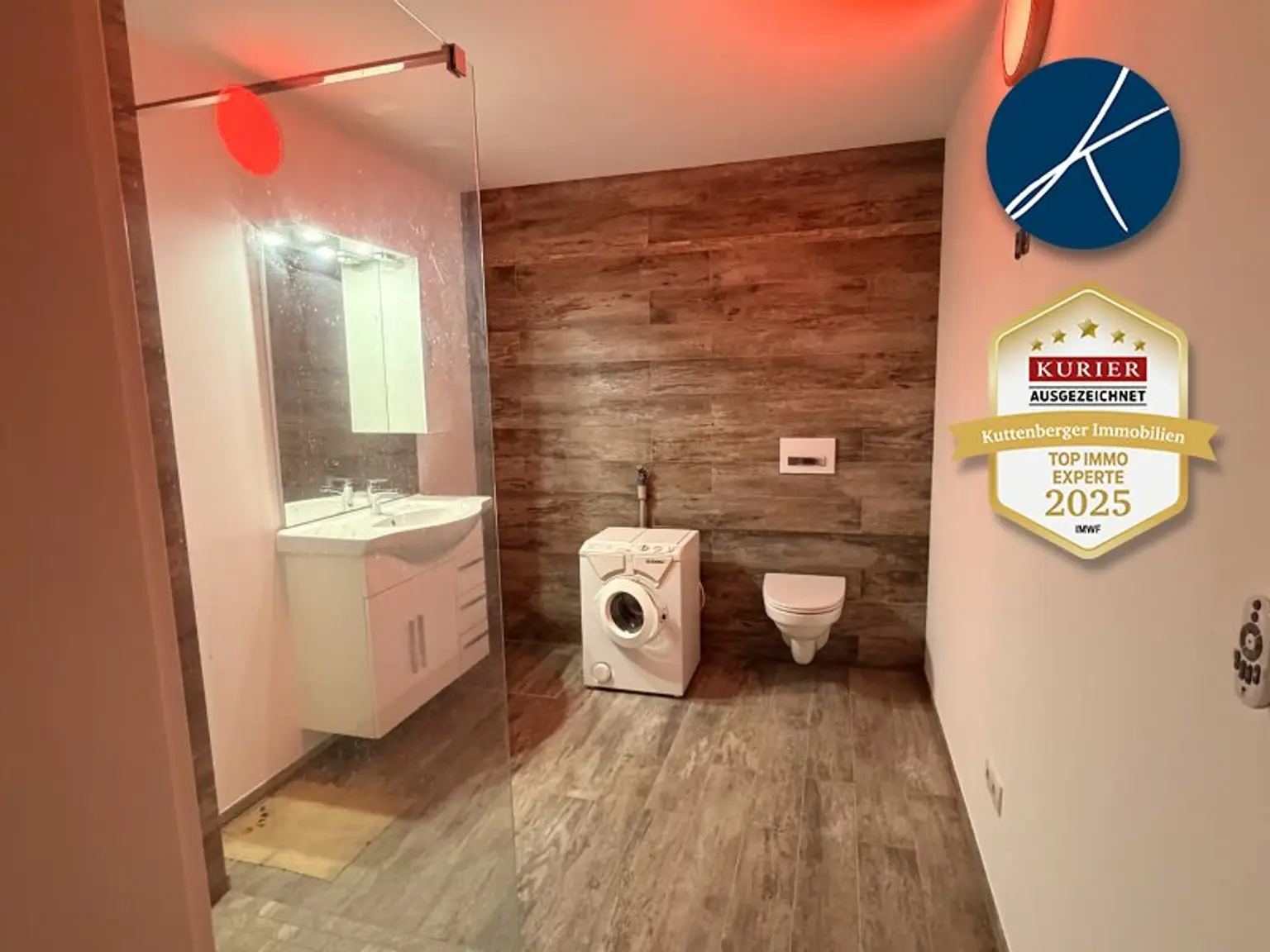 Wirtschaftsraum, Dusche