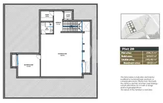 Villa 28 - Planta Sotano
