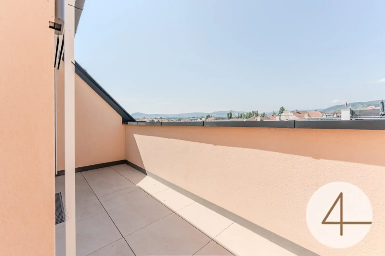 Moderne Neubau-Etagenwohnung mit Dachterrasse – befristet vermietet bis 31.01.2030