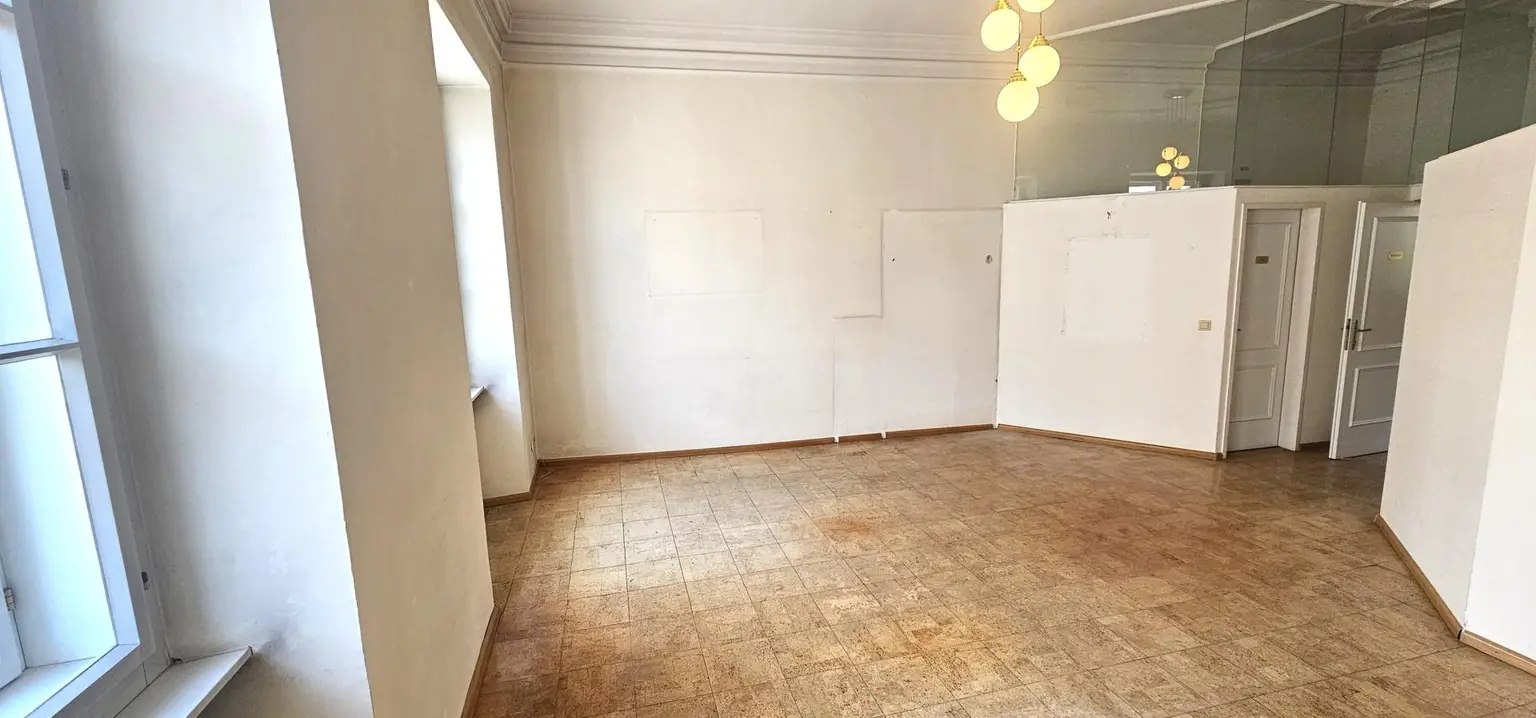Ehemaliger Warteraum 1. Ansicht