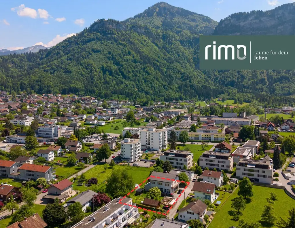 Bebautes Grundstück in Dornbirn / Hatlerdorf mit 1236 m² - Karrenblick inklusive!
