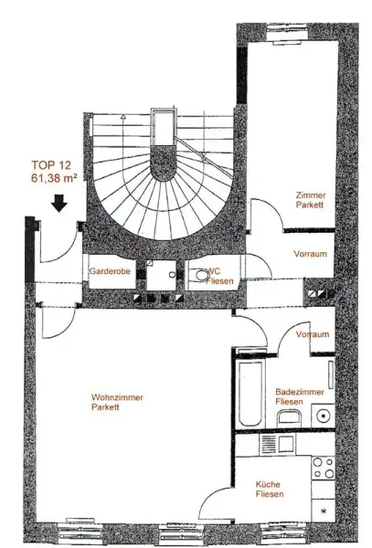 2-Zimmerwohnung in 1180 Wien mit Lift zu vermieten | 5 min Fußweg zur U6 Station Michelbeuern AKH