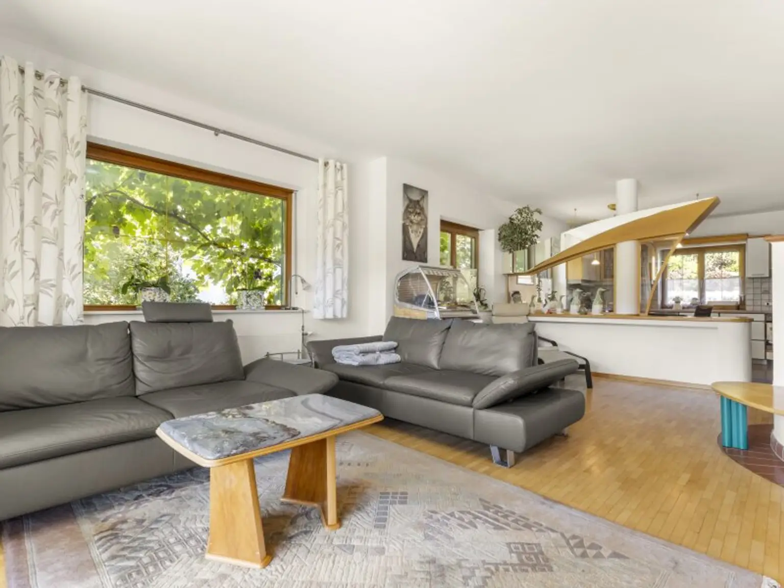 Charmanter und schöner 130m² Architekten-Bungalow in Keutschach Nähe Rauschelesee in Aussichtslage