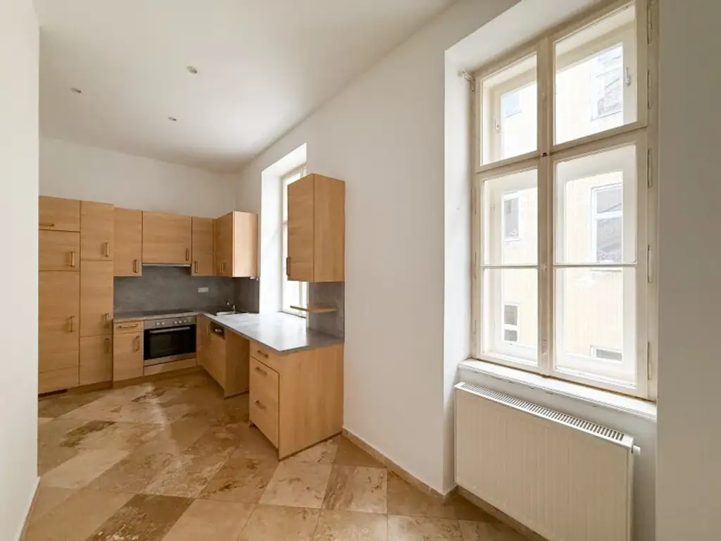 3-Zimmer-Altbauwohnung mit Flügeltüren in 1040 Wien – kein Aufzug