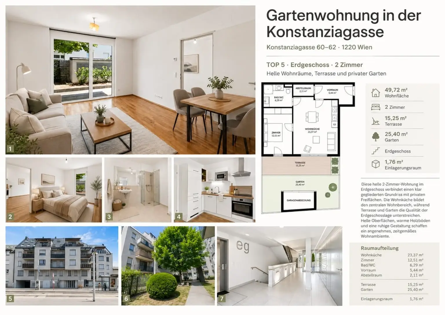 B | ++ NEU ++ CHARMANTE Gartenwohnung mit Terrasse in Ruhelage | Prima Service Immobilien