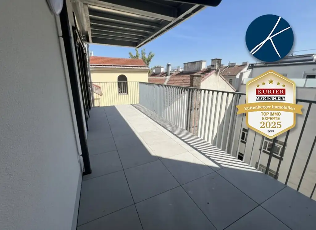 *Superprojekt: ''Über den Baumwipfeln" TOP 50 MIT ÜBERDACHTEM INNENHOF-BALKON (17,5 m²)