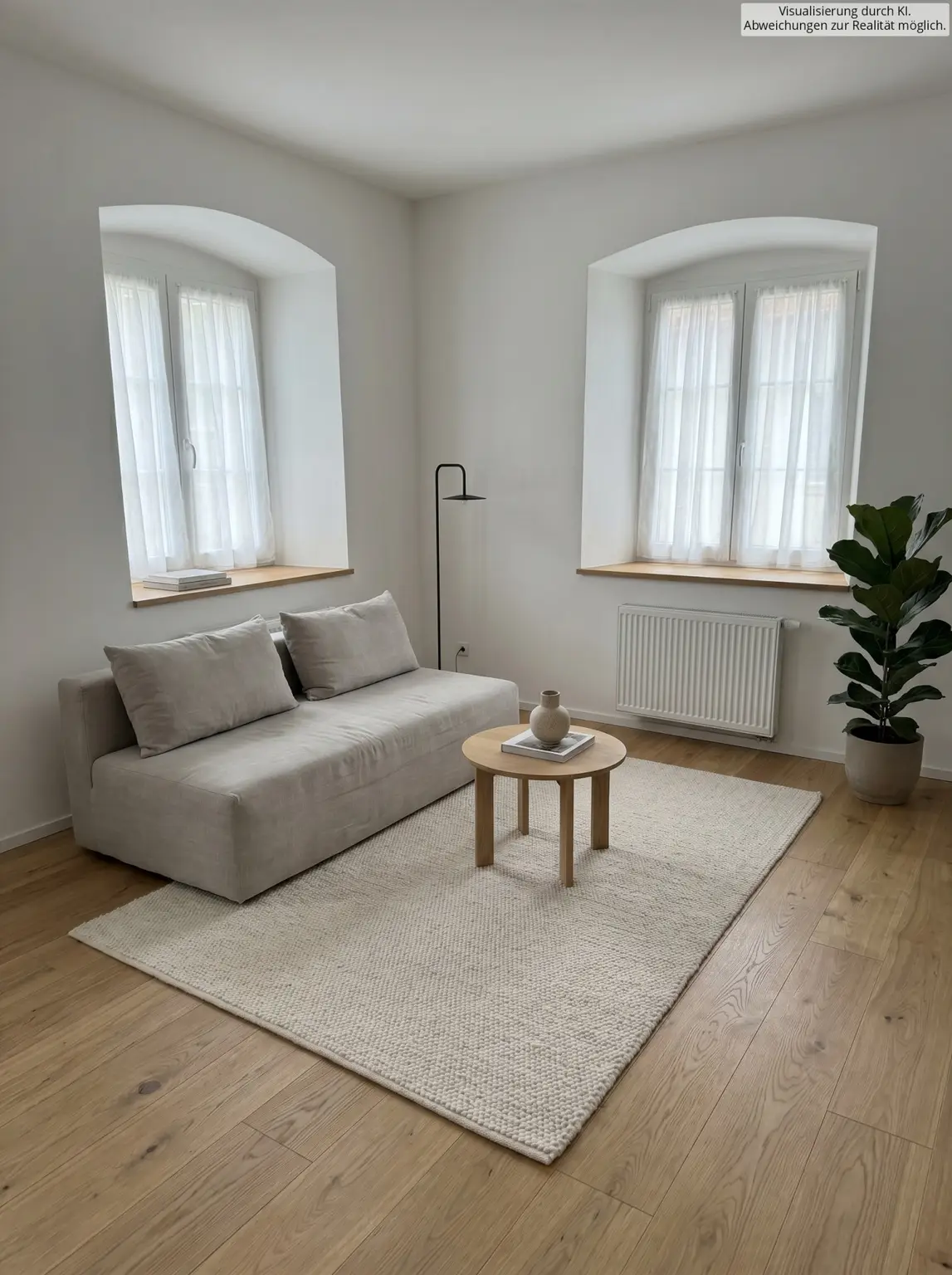 Wohnzimmer VISUALISERT MITHILFE KI