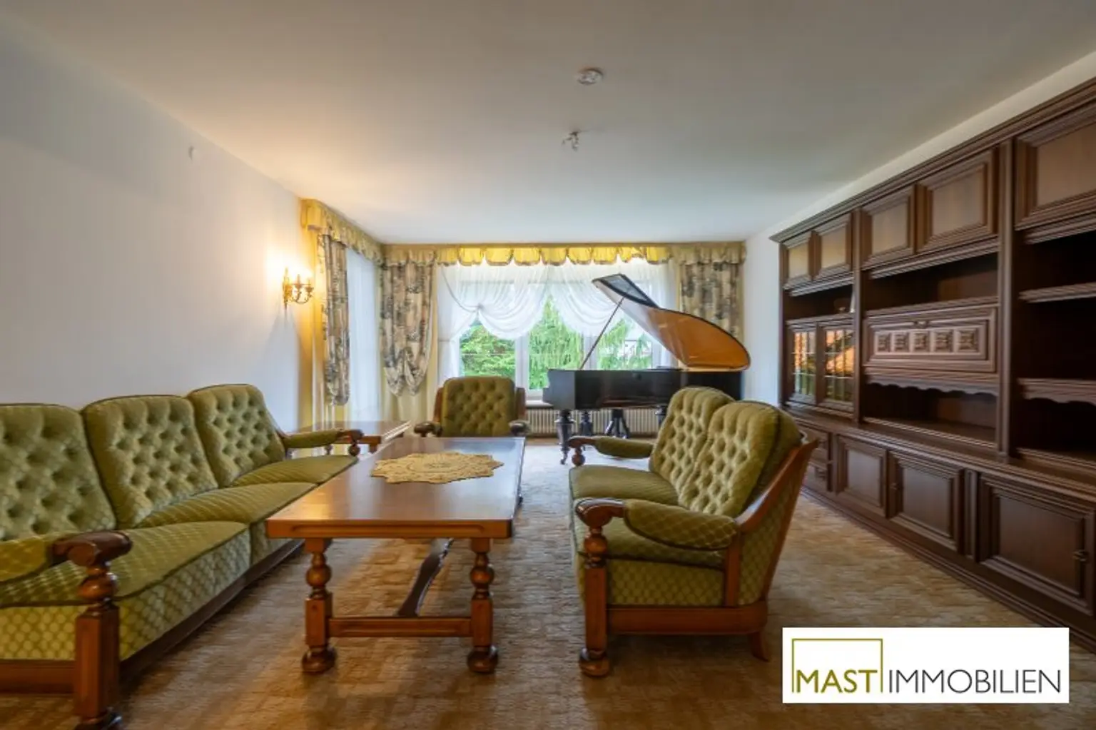 Charmant möblierte 3 Zimmer Wohnung mit Gartenbenutzung in idyllischer Lage von Gurnitz