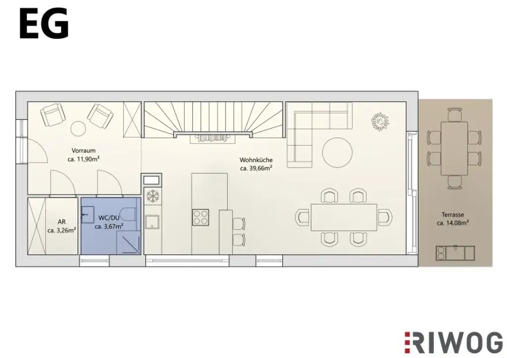 Fertigstellung Ende 2025 | Erstbezug nach Errichtung | Vollunterkellertes 5-Zimmer Doppelhaus mit Luftwärmepumpe