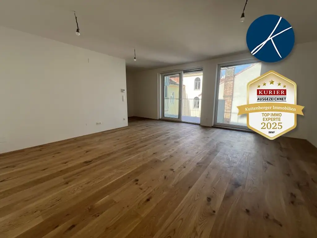 *Superprojekt: "Über den Baumwipfeln" Top 43  Erstklassige 3-Zimmer Wohnung mit Blick auf die Kastanienbäume + Balkon